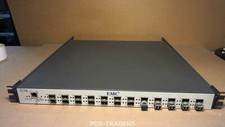 EMC Connectrix DS-24M2 24-Port Fibre Channel Switch DAMAGED FRONT COVER & 1X SFP  picture