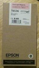 07-2022 Genuine Epson T6536 200ml Vivid Light Magenta Ultrachrome HDR Ink 4900 picture