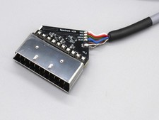ZX Spectrum +2 (Grey) and 128k RGB SCART cable.  High quality RGB SCART cable picture