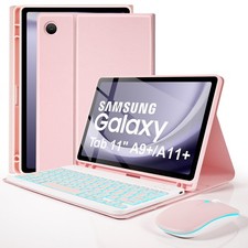 Backlit Keyboard Case with Mouse for Samsung Galaxy Tab 11 inch A11 Plus & A9... picture