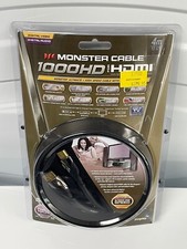 Monster Cable 1000HD HDMI High Speed Cable w/ ETHERNET 4m 13.12ft #127656-00 picture