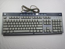 HP Multimedia PS/2 Wired Standard US Computer Keyboard - KB-0228 picture
