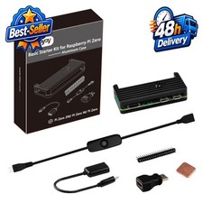 GeeekPi Aluminum Case for Raspberry Pi Zero 2 W/Zero W - Black picture