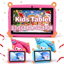 Kids Tablet 7 inch Android 13 GMS 8GB RAM 64GB ROM 6000mAh  HD IPS WiFi Kid Mode picture