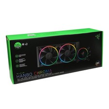 BRAND NEW Razer Hanbo Chroma RGB 240mm AIO Liquid Cooler with ARGB Pump Cap picture