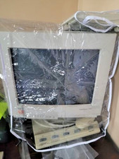 CRT Computer Monitor and Keyboard Dust Cover Set, Clear Vinyl picture