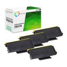 TCT 4PK TN570 Black Compatible Toner For Brother HL 5140 DCP 8040 MFC 8440D 8840 picture