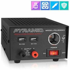 Pyramid PSU990KX Universal Compact Bench Power Supply - 7 Amp Regulated picture