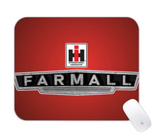 Farmall IH Vintage Farm Tractor Desk Mat Rustic Country Gaming Mouse Pad picture