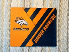 BRONCOS FOOTBALL HIGH QUALITY NON SLIP MOUSE PAD MAT FOR SCHOOL AND OFFICE picture