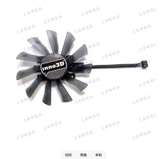 For INNO3D GTX1660 1660S 1660ti Compact Graphics Fan CF-121015S picture