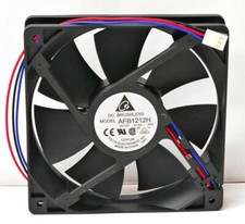 Delta AFB1212H Case Fan Lock Rotor Sensor 120x120x25mm 82CFM 2500RPM 3-pin picture