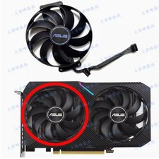 For ASUS RTX3060ti 3060 3050 DUAL MINI OC V2 Graphics Card Fan T129215SU picture