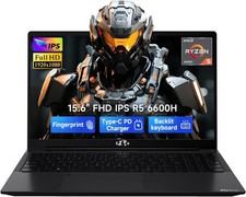 NIMO 15.6 AI Creator Laptop, 6 Core AMD R5-6600H 16GB RAM 512GB SSD FHD IPS picture