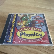 Jump Start Phonics CD-ROM Ages 4-6 PC/Mac 1999 Educational Games Factory Seal picture