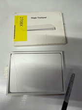 Apple Magic Trackpad A3120 White Rechargeable Bluetooth/USB-C MXK93AM/A cracked picture