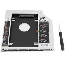 2nd SATA HDD SSD Opitcal Caddy Adapter for 2010 2011 2012 2013 Apple MacBook Pro picture