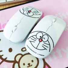 Cute Wireless Mouse Cartoon Ultra Slim Computer Mause Gaming Mice For Girl Kids picture