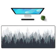 Galdas Gaming Mouse Pad Forest Background Pattern XXL XL Large Mouse Pad Mat ... picture
