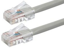 Monoprice Cat6 Ethernet Patch Cable - 10ft - Gray, RJ45, 550Mhz, UTP, 24AWG picture