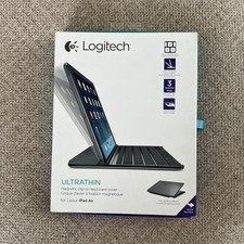 Logitech Ultrathin Magnetic Bluetooth Keyboard Cover for iPad Air Black picture
