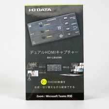 I-O DATA GV-LSU200 Dual HDMI Capture Card Switcher Chroma Key USB PC Mac 1080p picture