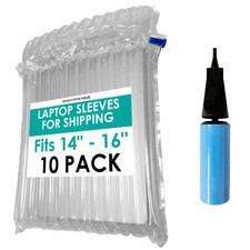10 PCS Inflatable Laptop Protective Bags Pump Fits 1416 Inch Shipping Box picture