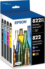 EPSON 822XL DURABrite Ultra Ink High Capacity Black & Standard Color Cartridge picture