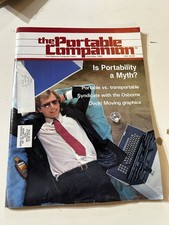 The Portable Companion Magazine April May 1983 Osborne Computer Vintage picture