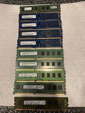 Desktop RAM 4GB Assorted PC3-12800 1600mhz DDR3  4G each  Lot of 10 40G Total picture