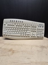 Microsoft Internet Keyboard PS/2 Model RT9434 Vintage Beige Very Clean Tested picture