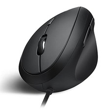 Perixx PERIMICE-519 Wired Ergonomic Vertical Mouse - Portable Small Design - ... picture