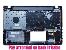 US Palmrest 4pin Red backlit keyboard for ASUS ZX53V GL553V FX553V FX53V FX53VE picture