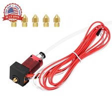 Extruder Heater Hot End Kit, Assembled MK8 Extruder Hot end Kit with 0.4mm Nozzl picture