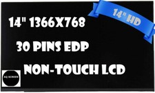 14'' For Dell OEM Latitude 5400 5420 LCD Screen Display Panel HD 30PIN 0CDJJ8 US picture