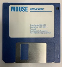 1994 Mouse Setup Disk Driver Version DPO 8.20 3.5” Floppy Disk picture