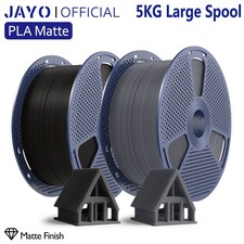 2 Rolls JAYO PLA Matte Finish 5KG Large Spool 3D Printer Filament 1.75mm Black picture