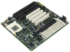 Motherboard SHUTTLE HOT-555A V3.1 SOCKET 7 SDRAM + FPM/EDO DRAM ISA PCI Baby-AT picture