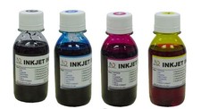 4x100ml ND® Non-OEM Dye Inks for 522 T522 Ink Bottle ET-1913 2410 2800 4800 4903 picture