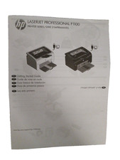 HP LaserJet P1100 Series Installation Guide Printer Setup Manual English Multi-L picture