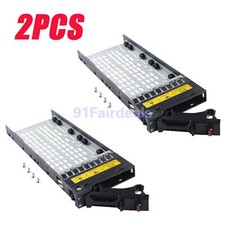 2PCS HPE MSA M2 1060 2060 2.5'' SFF SAS Hard Drive Tray Caddy P14405-001 NEW picture