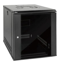 Tecmojo 12U Wall-Mount Server Cabinet/Rack - Black - Lockable Glass Door New OB picture