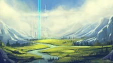 Landscape  art Custom Gaming Mat Desk picture