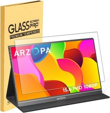 15.6 Inch Portable Monitor Tempered Glass Screen Protector for ARZOPA/MNN/KYY/VI picture