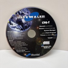 Vintage Spacewalker M98 Drivers and Manuals CD, System Manager Shuttle Inc picture