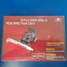 VANTEC 4 Channel 6-Port SATA 6Gb/s PCIe RAID Host Card picture