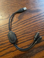 Belkin USB to Dual PS/2 Female 1:2 Adapter Splitter Cable, Black picture