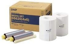 4X6 Dye Sub Media for DS620A Printer, Paper & Ribbon (Total of 800 Prints). Come picture