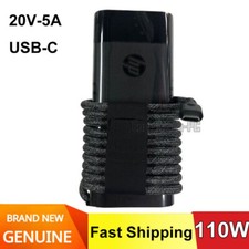Genuine 20V5A 110W USB-C Power Supply For HP ZBook Firefly 16 G9 73G98EC 73R25EC picture