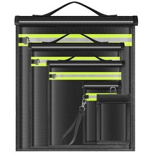 Large Faraday Bags 5 Pack-Faraday Box with EMP, RFID, FOB Signal Blocker picture